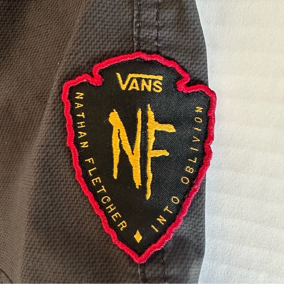 VANS NATHAN FLETCHER RISING SWELL SOUTHWESTERN GRAPHIC SWIM BOARD SHORTS Sz36 - Picture 4 of 8